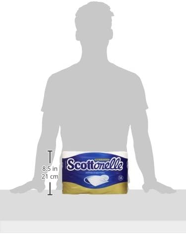 Scottonelle Carta Igienica Soffice e Trapuntata, Confezione da 12 Rotoli