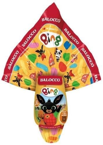 Balocco Uovo di Pasqua Bing 150g Cioccolato al Latte con Sorpresa Ufficiale Edizione 2026 Idea Regalo per Bambini Confezione Colorata