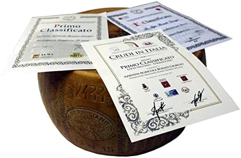 Parmigiano Reggiano Dop 60 mesi 500gr | Stravecchio | Azienda Agricola Bonat | Gourmet Foods | Formaggio Tipico | Idee Regalo