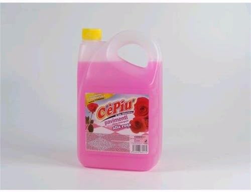 C'e' Piu' Detersivo Lava Pavimenti C'E'Piu' Fragranza Rose 4lt.5/1$, 4 lt