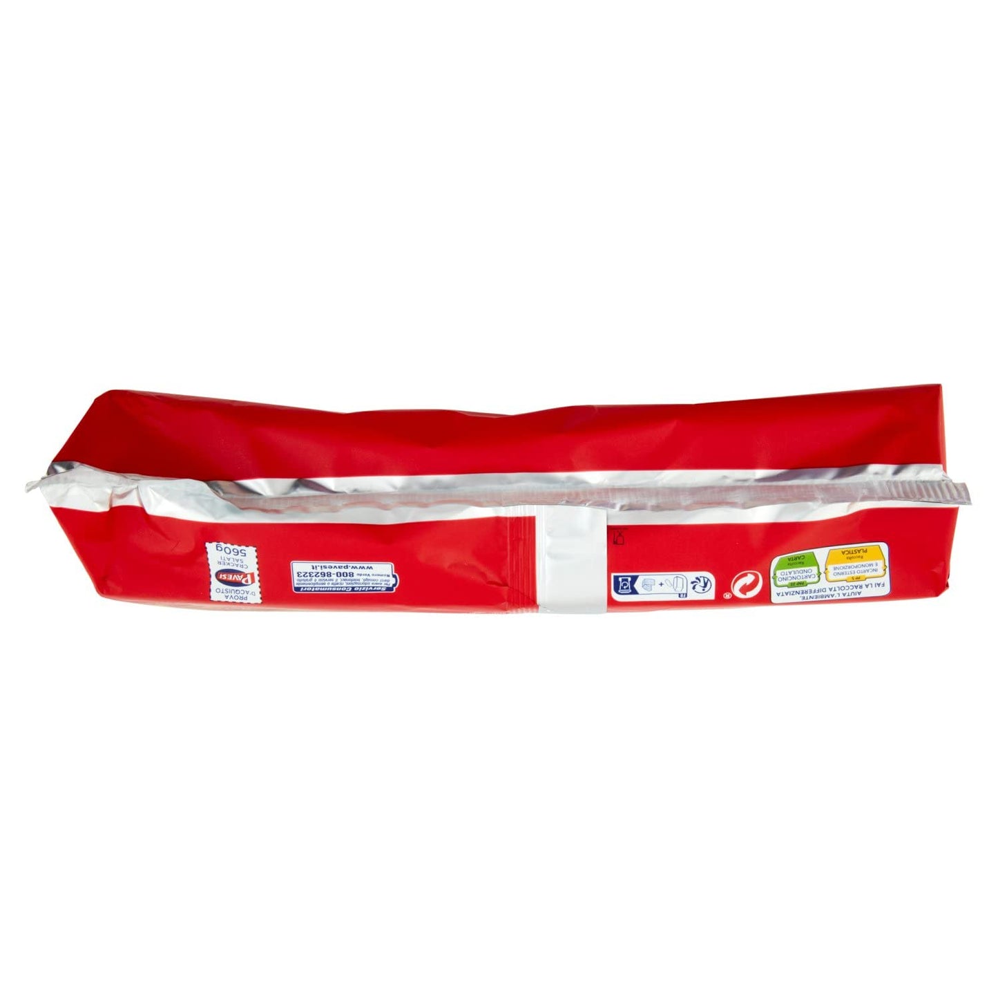 Gran Pavesi Cracker Salati I Classici con Grano 100% Italiano, Senza Olio di Palma, 18 Pacchetti, 560 g (Confezione da 3)