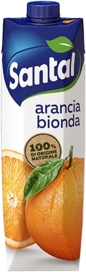 Succo di Frutta Santal Arancia Bionda 3 Brick da 1000 ml