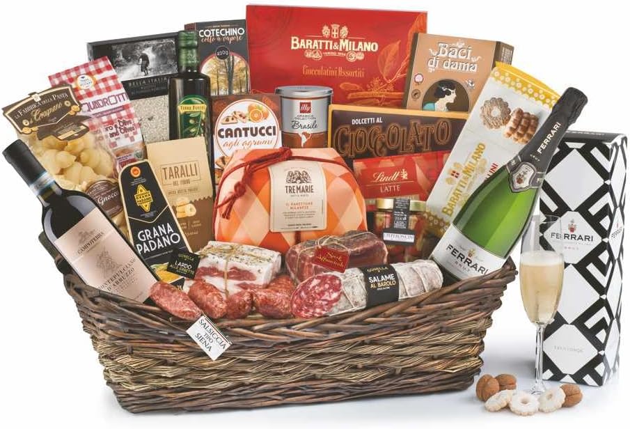 Cesto Gastronomico Natalizio SELEZIONE 23 pz.