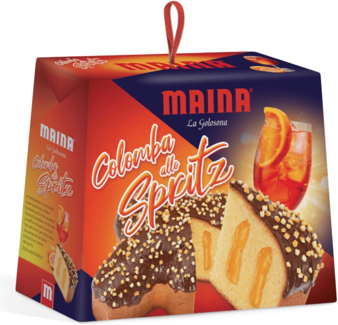 Colomba Maina La Golosona Allo Spritz Confezione da 750 g Regalo Pasqua Dolce