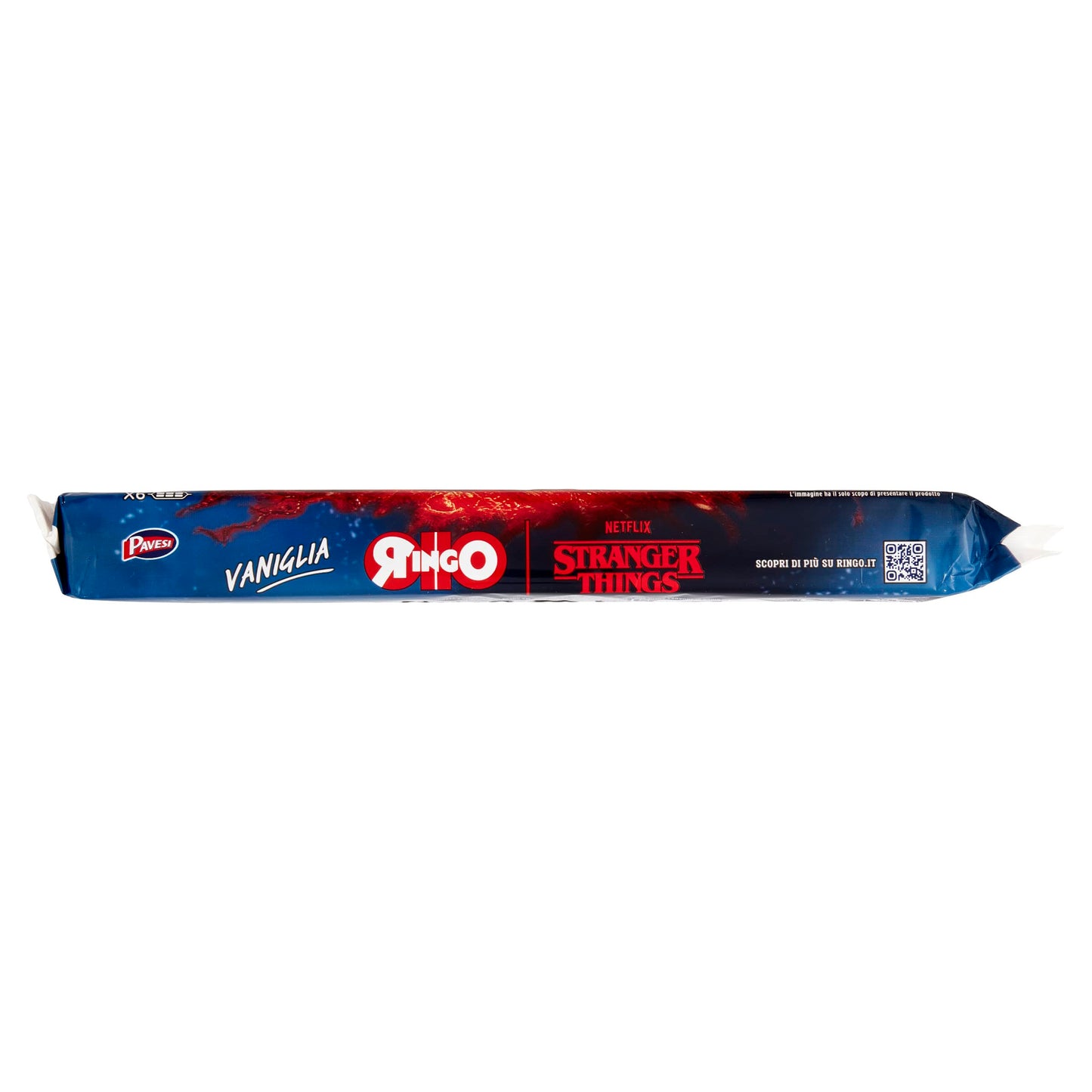 Pavesi Snack Ringo Vaniglia Formato Famiglia, Biscotti Farciti con Crema alla Vaniglia, Snack Dolce per Merenda o Pausa Studio, Confezione da 1320 g