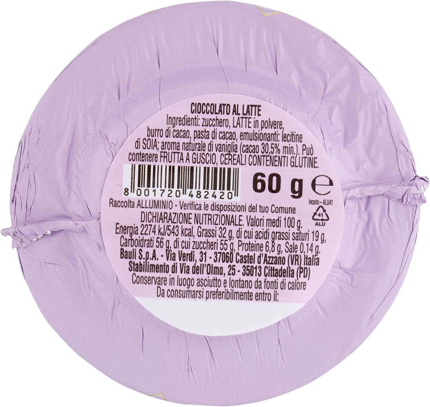 Bauli Mini Pandoro Cioccolato, 60g