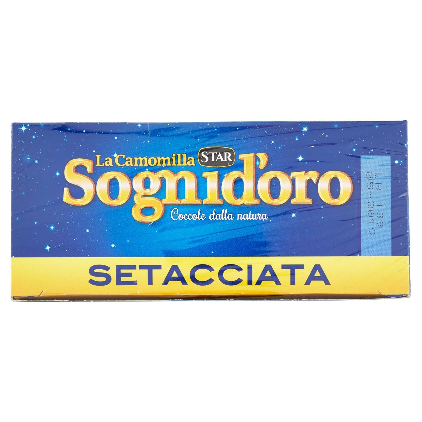 Camomilla Sogni d'oro setacciata, astuccio da 20 Filtri, concediti un po' di relax e sonni tranquilli, gusto inconfondibile e piacevole, pronta soli in 5 min. (Confezione da 2)