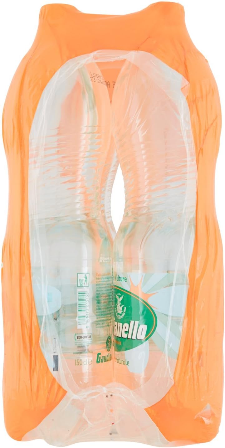 Gaudianello - Acqua Minerale Effervescente 1.5L (Confezione da 6)