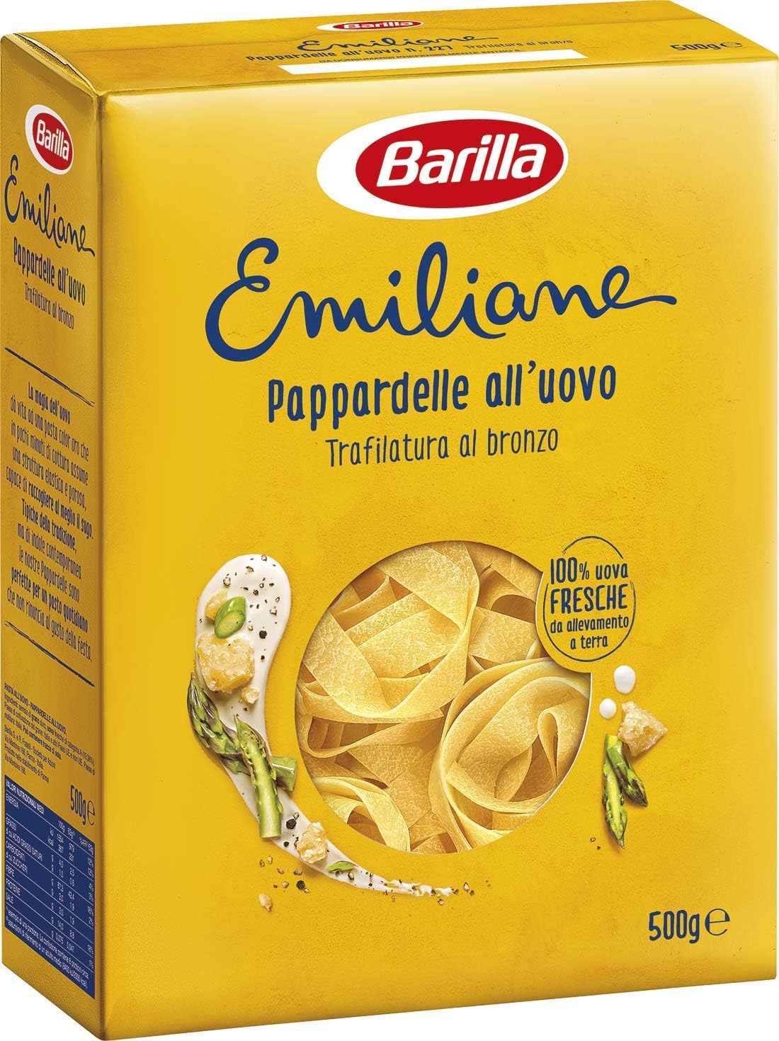 Barilla Pasta all'Uovo Le Emiliane Pappardelle, 500 g