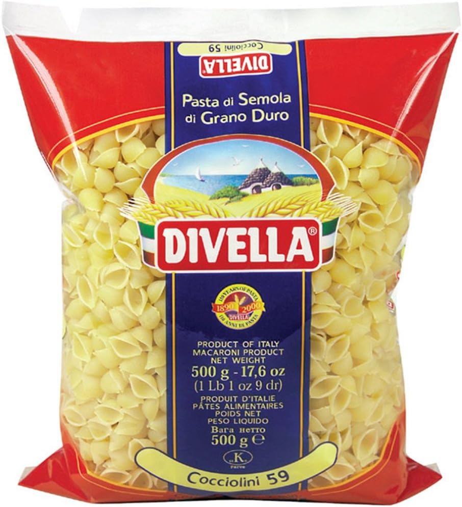 DIVELLA COCCIOLINI 59 COTTURA 7 MINUTI DA 500 GRAMMI (082691)