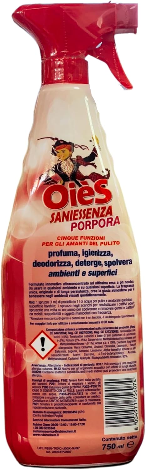 KIT CASA PROFUMATA: Essenza Ambra + Essenza Azzurra + Essenza Porpora