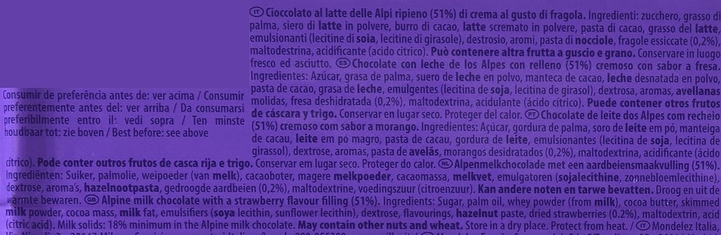 Milka Tavoletta Yogurt & Fragola