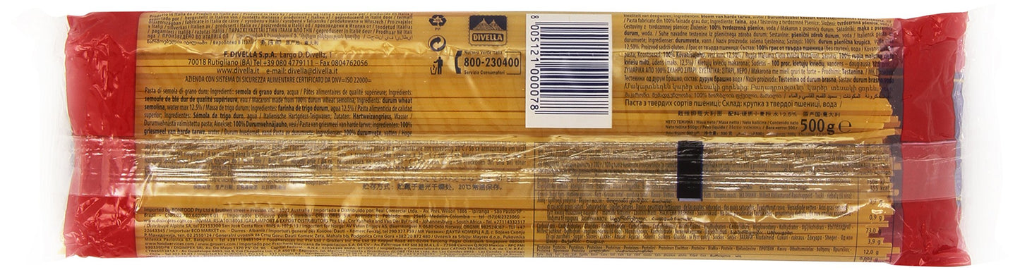 Divella 007 Vermicelli - 500 gr