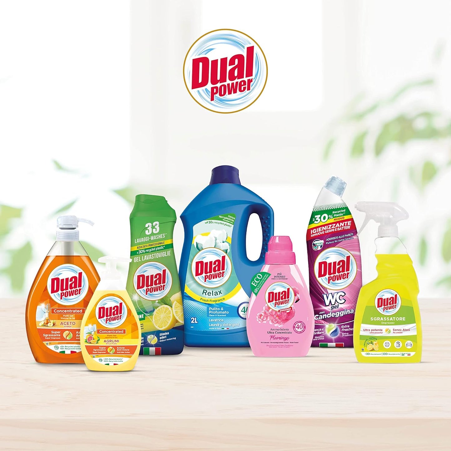 Dual Power Lavabar Detergente HACCP per Lavabicchieri Industriali con Sistema di Dosaggio Automatico