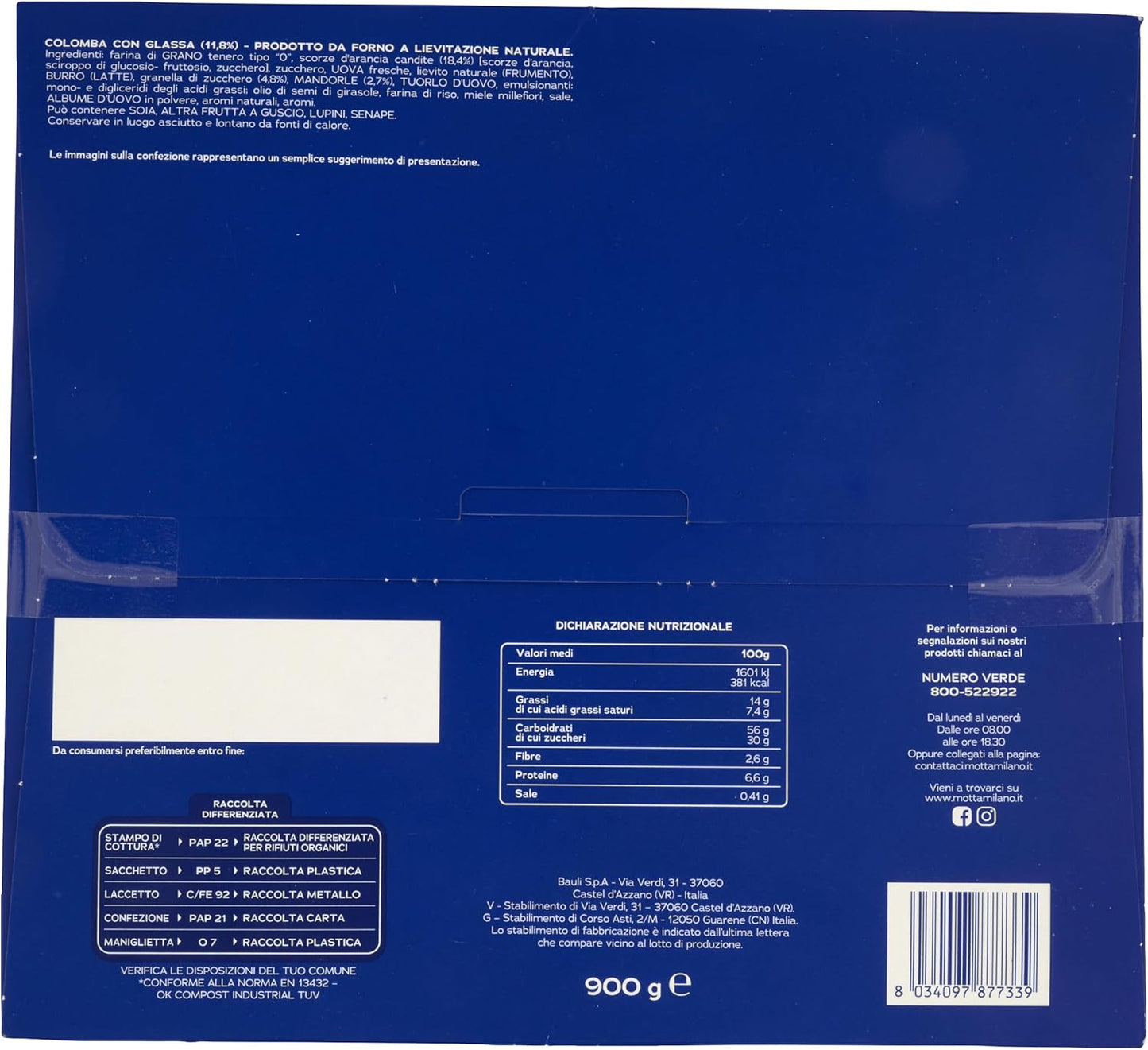 Motta la Colomba 900 g