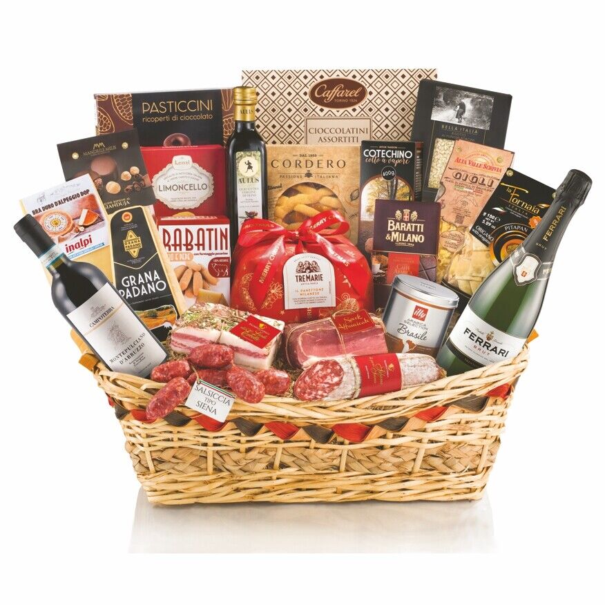 21 Confezioni a vista Cesto Gastronomico SELEZIONE Villa Guelfa 1000
