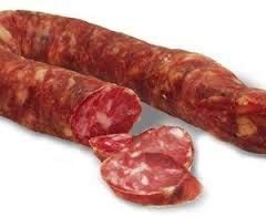 SALSICCIA LUCANA DOLCE Kg 1,200 Circa la Confezione da 4 Pz. Gr.300