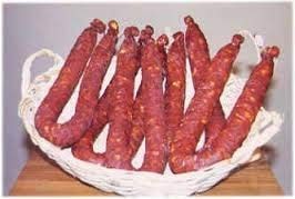 SALSICCIA LUCANA PICCANTE Kg 5 la Confezione da 15/18 Pz. Gr.300