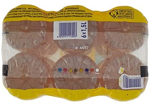 Sant'Anna SanThè Vero Infuso di Tè, 1.5 L, Limone - 6 Bottiglia