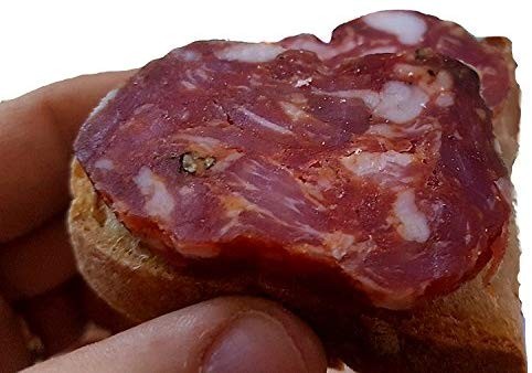 Soppressata Salame Tipico Piccante Artigianale Sottovuoto Stagionata