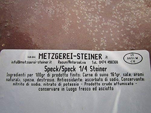 Speck della Casa Steiner 1/2 baffa ca. 2,5 kg.