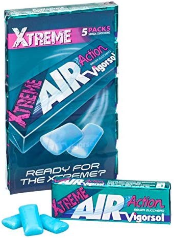 Vigorsol Air Action Xtreme Gomma da Masticare - 70 gr