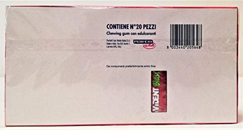 Vivident Blast Fruit Astuccio - Chewingum Gusto Frutta da 20 Confezioni