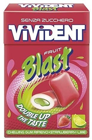 VIVIDENT BLAST FRUTTA pz 20