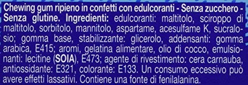 Vivident Fresh Blast Gomme da Masticare Senza Zucchero, Chewing Gum Gusto Menta, Confezione da 200 Gomme