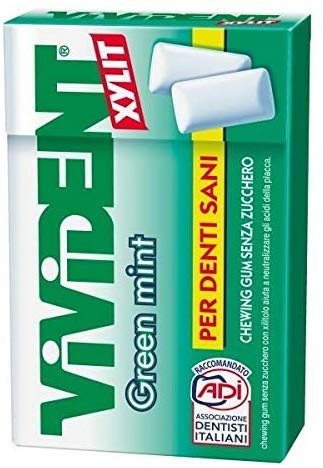 VIVIDENT XYLIT GREEN MINT pz 20