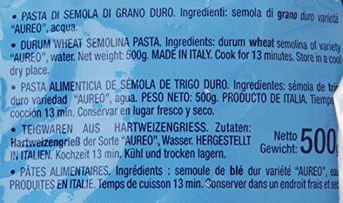Voiello Pasta Farfalle, Pasta Corta di Semola Grano Aureo 100% - 500 g