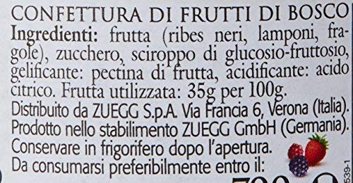 Zuegg - Confettura Di Frutti Di Bosco - 700 G
