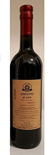 VINO COTTO DI UVA INGREDIENTE CUCINA PER DOLCI BOTTIGLIA DA 75 cl MADE IN ITALY PUGLIA