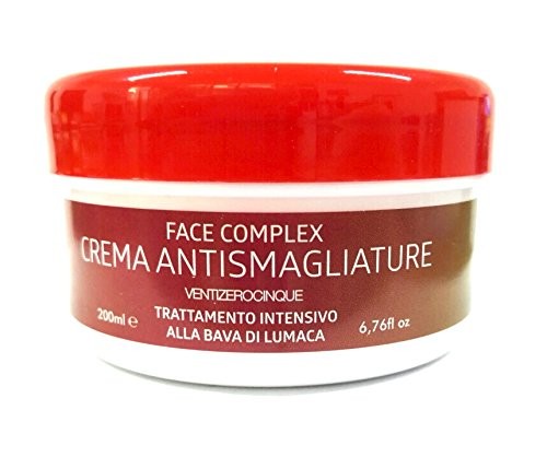 Crema anti smagliature Face Complex Trattamento intensivo alla bava di lumaca per cosce glutei seno braccia addome fianchi 200ml