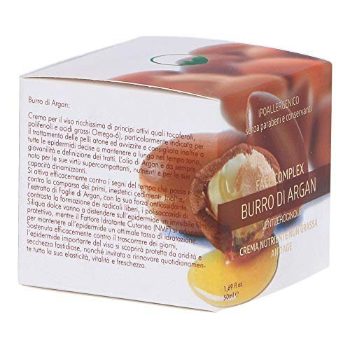 FACE COMPLEX CREMA NUTRIENTE ANTIETA BURRO DI ARGAN IPOALLERGENICO 50ml