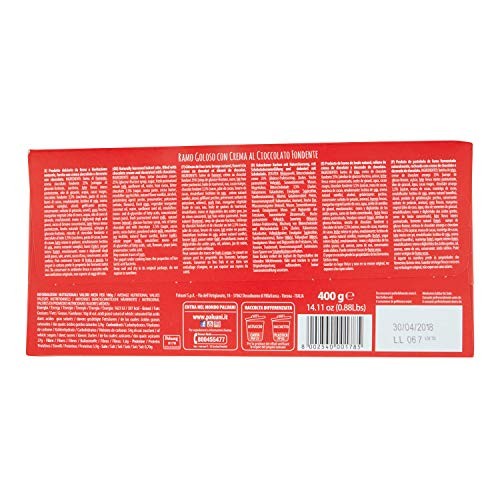 RAMO GOLOSO CON CREMA AL CIOCCOLATO FONDENTE 400 GRAMMI