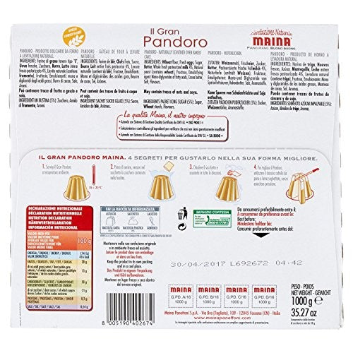 Maina Gran Pandoro Gr.1000