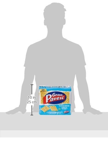 Gran Pavesi Cracker senza Granelli di Sale in Superficie, 560 gr