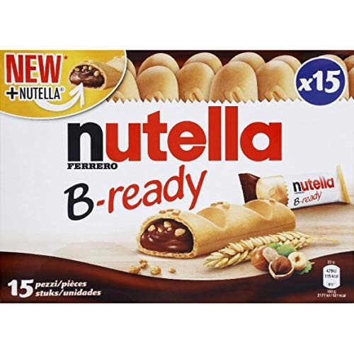 Nutella - Crunchy Filled With Hazelnuts And Cocoa Spread Nutella And Crispy Chips - Croustillante Fourrée À La Pâte À Tartiner