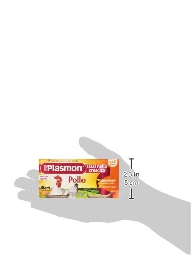 Plasmon - Omogeneizzato con Pollo e Cereale, 2 x 80 g - 160 g