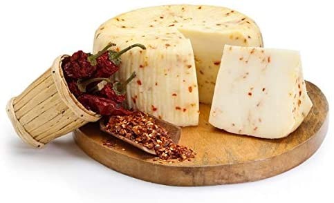 Pecorino Ragusano fresco al PEPERONCINO, dai pascoli iblei | 300 gr c.a