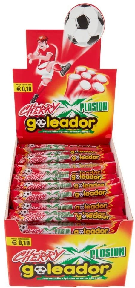 Goleador X-Plosion Cola, Caramelle Gommose, Gusto Cola, Box da 150 Caramelle Incartate Singolarmente