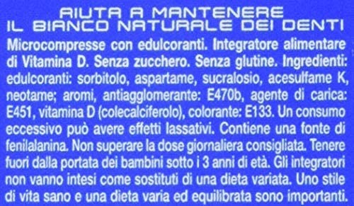 Frisk White, Caramelle al Gusto Menta, senza Zucchero e senza Glutine, Freschezza Immediata, 12 Pacchetti