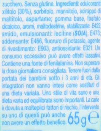 Vivident Xylit Gomme da Masticare senza Zucchero, Gusto Menta Original, Confezione da 6 Mini Barattoli, 46 Gomme da Masticare Ci