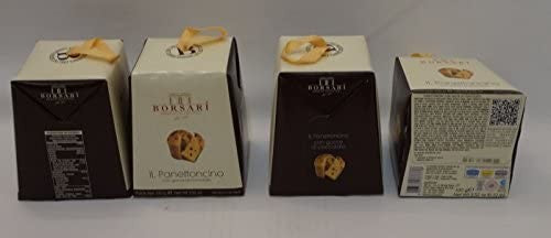 Mastri Pasticceri Borsari - Mini Panettone con Gocce di Cioccolato 100gr