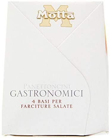 Motta Panettoncini Gastronomici 4 Basi per Farciture Salate 4 X 80 G