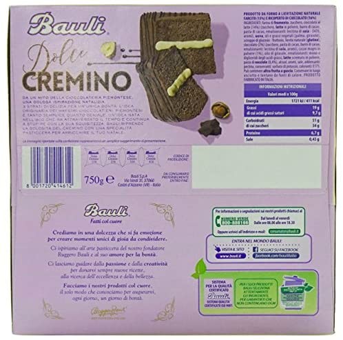 Bauli Torta Cremino Gr.750