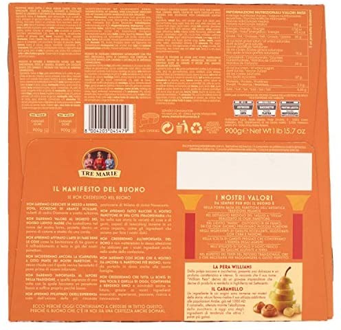 Tre Marie Il Panettone Il Caramel Dorè, 900 g