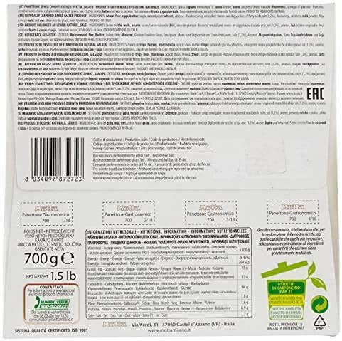 Motta Panettone Gastronomico Gr.700