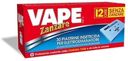30 PIASTRINE VAPE RICARICA INSETTICIDA